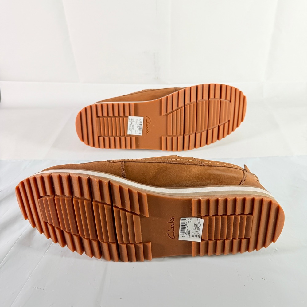 Clarks‎ Durston Lace Tan Nubuck Men's Shoes Size 13 M New with Box - Picture 7 of 11